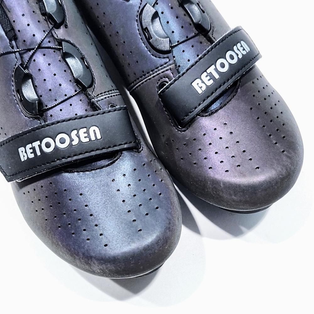 BETOOSEN Cycling Shoes Iridescent Purple SPEED Road Spin Size EU 36 Wmn 5 US - Picture 5 of 11